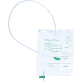 Urine Bag Non-Sterile 2 L with Drain Anti-Reflux Valve