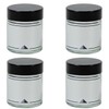 Viva Housewares Glass Jars with Lid, in Different Sizes /