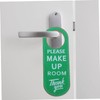 LALAFINA Hotel Door Hanger Sign Double-Sided 'no Soliciting' 'Please Knock'