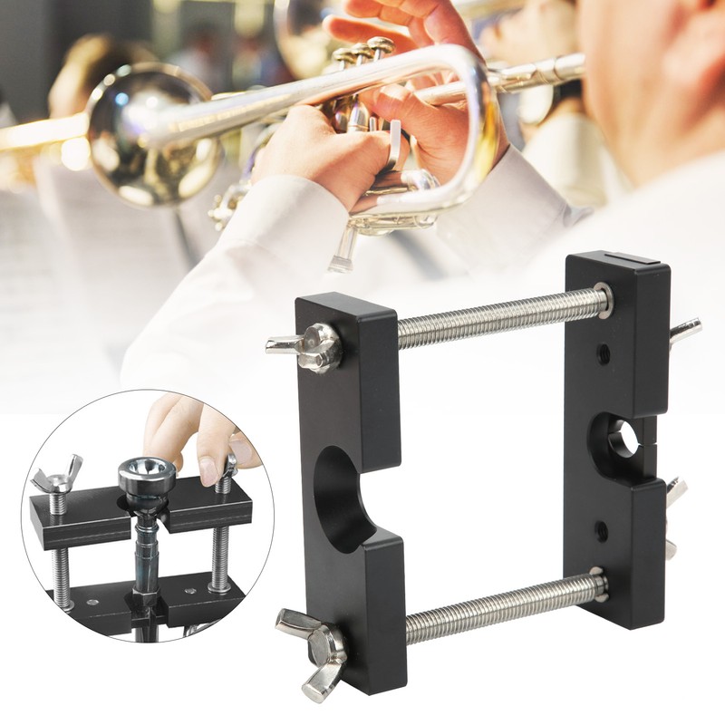 Mouthpiece Puller Remover Adjustable Hug Tool for Trumpet Trombone Tenor