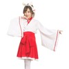 Lady Lazy Shrine Costume, Cosplay, Female Fox, Kimono, Mini, Hakama,