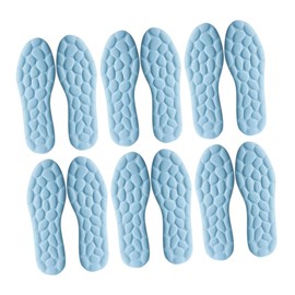 Ipetboom Basketball Shoe Cushions 6 Pairs of Elastic Breathable and Insoles for Men's Women's Feet