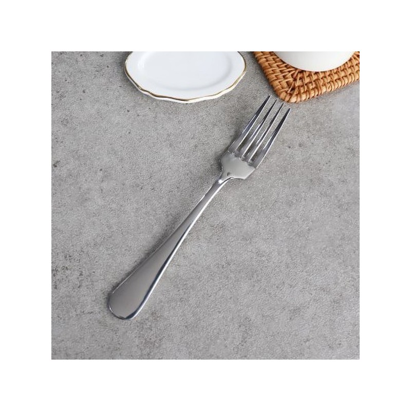 (10x10) Domestic Stainless Steel Gable Dessert Fork 2P / (텐바이텐)국산