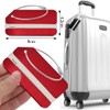 HappyHome Name Tags Set of 2 Name Labels Luggage Tags