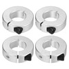 M METERXITY 4-Pack Single Split Shaft Collar 20mm Bore Aluminum