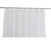Vosign Shower Curtain Liner 54 Inch Short Length Fabric Soft