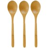 Shinzo Ase F1409 Bamboo Curry Spoons x 3