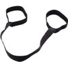 Black Adjustable Yoga Mat Strap for Sport and Shoulder, Elastic