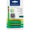 Faber-Castell 121804 - Aquarellkreiden Gelatos mit Pinsel und Stempel, 4