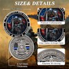 ASmileIndeep Knight Guardian Challenge Coin – Police Challenge Coin -Thin