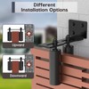 Anobeyi Heavy Duty Slide Gate Roller Guide with L Rear