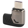 USB C Magnetic Adapter Right Angle with Light PD 120W