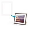 11x14" White Picture Mats for 8.5x11" Pictures with Core Bevel