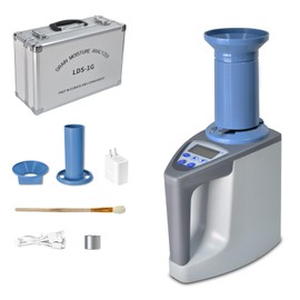 INFURIDER Professional Grain Moisture Meter, Moisture Tester for 20+ Grains, Measure Weight, Density, Temperature with LCD Display, Wheat, Corn, Rice, Crop Moisture Detector