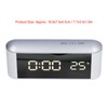 LED Alarm Clock Household Multifunctional Touch Screen Alarm Clock Indoor