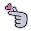 30Pcs Gesture Patches Love Heart Design Premium Cotton Strong Adhesion