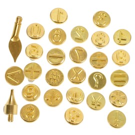 jojofuny 1 Set Number Burning Tips for DIY Pyrography Crafts Durable Embossing and Carving Tools with Multi Function Nibs for Woodworking Soldering and More