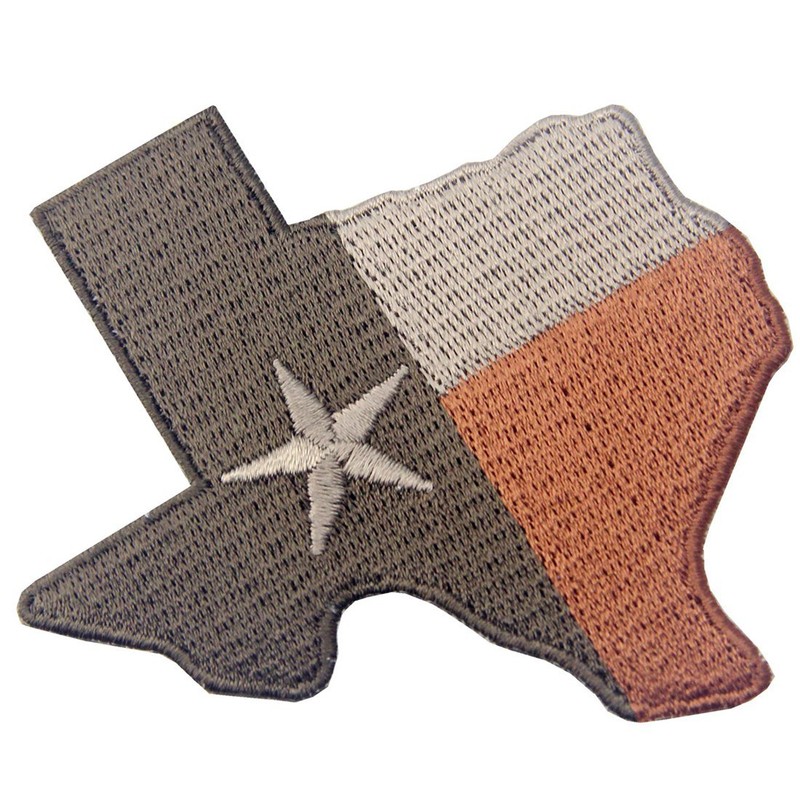 Tactical Texas State Flag Embroidered Emblem Iron On Sew On