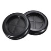 sourcing map Rubber Grommet Round Double-Sided Mount Dia 35 mm