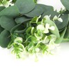 Home Hanging Artificial Plants Wreath Green Leaf Wreath Decoration for