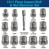 DOAHO 13+1Pcs Impact Bolt Extractor Kit & Lug Nut Removal