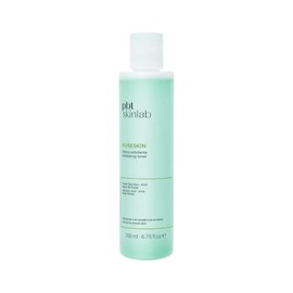 Pureskin Tónico 200ml  Solución Facial Exfoliante e Iluminadora para Control de Grasa  Tónico Astringente con Ácido Salicílico 1.5, Lactato Sódico y  
