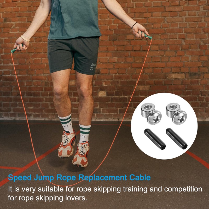 PATIKIL Replacement Adjustable Screws and End Caps Set, 10 Sets