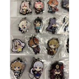 miHoYo Genshin Impact Anime Keychain Charm Gashapon Gachai 1 Random Keychain