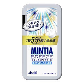 Asahi Food Mintia Breeze Crystal Silver, 30 tablets x 8 pieces x (2 cases)