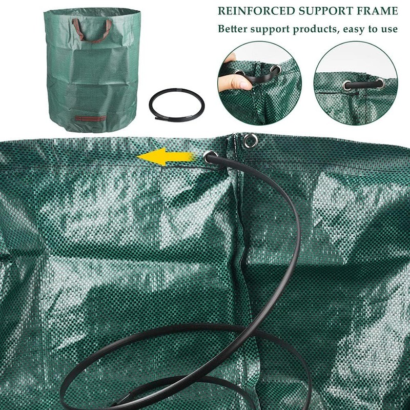 OctBird 2 Pcs Leaf Picker & 300L Large Garden Waste