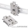 Garosa 35mm Din Rail Fixed Clamp Solid State Fasten Clip
