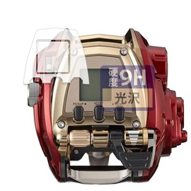 FILMEXT Film DAIWA 21 Electric Reel for Seaborg 600MJ (Screen/Edge), Protective Film Glass Film (Ultra Thin Fiber), Ultra Transparent, Made in Japan
