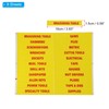 PATIKIL Tool Box Label Sticker, 8 Sheets Machine Organizer Decal