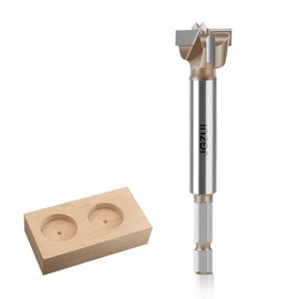 Drill Bit Set for Woodworking, Diameter 0.87inch, Carbide Tipped Wood Hole Saw Auger Opener, Hole Opener Hinge Hole Cutter for Woodworking, Plastic, Plywood Products