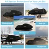 Jet Ski Cover Waterproof,Upgraded Heavy Duty 420D Jet ski Covers