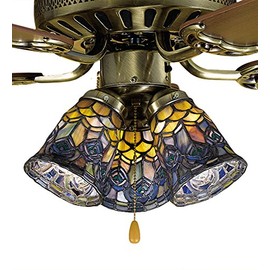 Meyda Tiffany 27459 Lighting, 4" Width, Bronze/Dark
