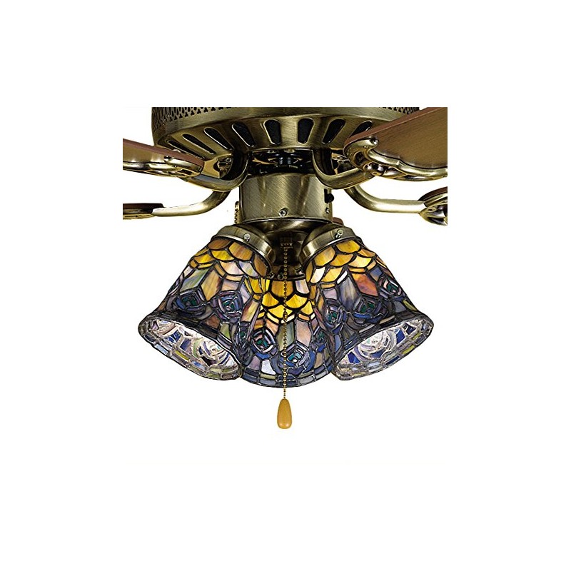 Meyda Tiffany 27459 Lighting, 4" Width, Bronze/Dark