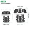 M METERXITY 2-Set Cooler Drain Plug Combo Replacement, Large &