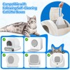 60 Count Self Cleaning Cat Litter Box Liners Bag Compatible