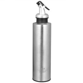 Zerodeko 1pc Stainless Steel Oil Pot Cooking Oil Sprayer Terrariums Oil Bottle Dispenser Oil Cruet Bottle Stainless Sauce Soy Sauce Sprayer Vinegar Spout Bottle Liquid Olive Oil