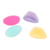 4Pcs Flute Thumb Rest Cushion Colourful Silicone Finger Cover Flutes