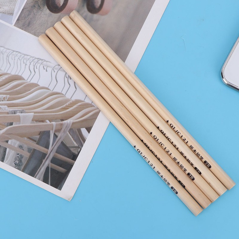50PCS Environmental Protection Wooden HB 2B Pencil Graphite Writing Pencil(2B