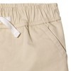 Gerber Baby Toddler Unisex Stretch Chino Shorts, Navy Stripe/Khaki