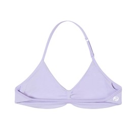 AUROLA Influence Adjustable Strappy Sports Bras for Women,Low Support Seamless Backless Padded Straps Impact Yoga Gym Workout Bra,Lavender,S