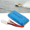 RC Boat 7.4V 1500mAh Lithium Battery Lightweight Overcharge Short Circuit