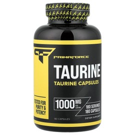 Primaforce Primaforce Taurine 1 000mg 180 Capsules Supplement / Primaforce 프리마포스 타우린 1 000mg 180 캡슐 보충제