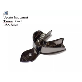 Tasrou Non Perforated Lower Denture Impression Metallic Tray L,M,S Tasrou Dental  - small