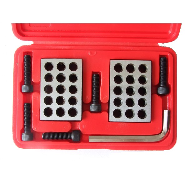 HFS Ultra Precision 1-2-3" Blocks 2pcs/Pair, 0.0001" (Plastic Case)