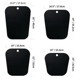 Luxdecor 16Pair (32Sheets) 10/12/14/16in Boot Shaper Form Inserts Boots Support for Girls Women Boot