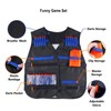 LUUFAN Tactical Vest Kit for NERF Guns with Reload Clips,
